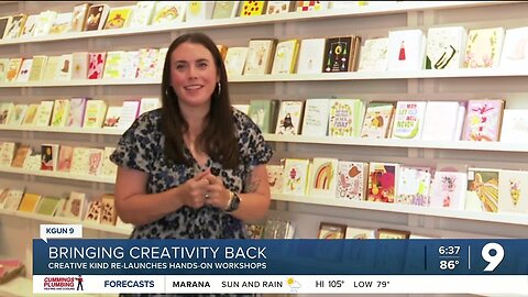 Creative Kind workshops are back