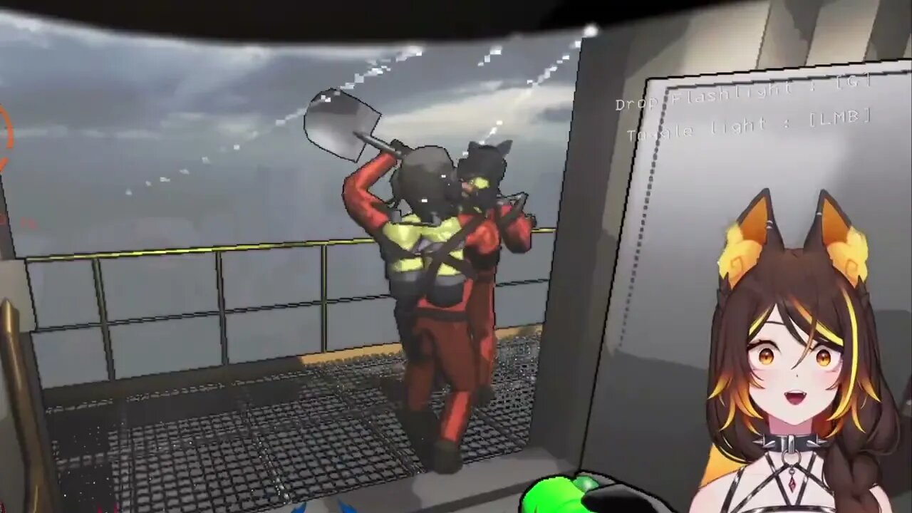 @SinderVTuber Watches In Horror As Numi Causes Workplace Incident #vtuber #clips #lethalcompany