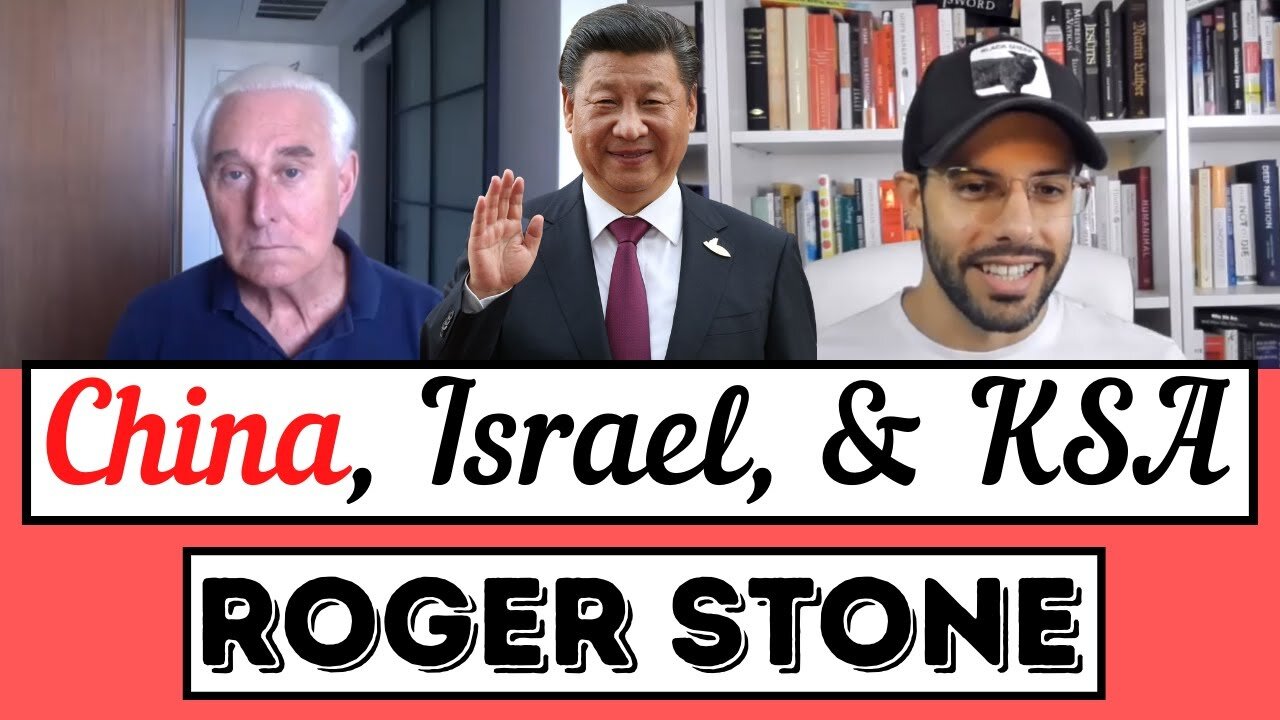Roger Stone on the $1.4 Billion Chinese Bribe to Joe Bidens Son, on Israel, and on Saudi Arabia