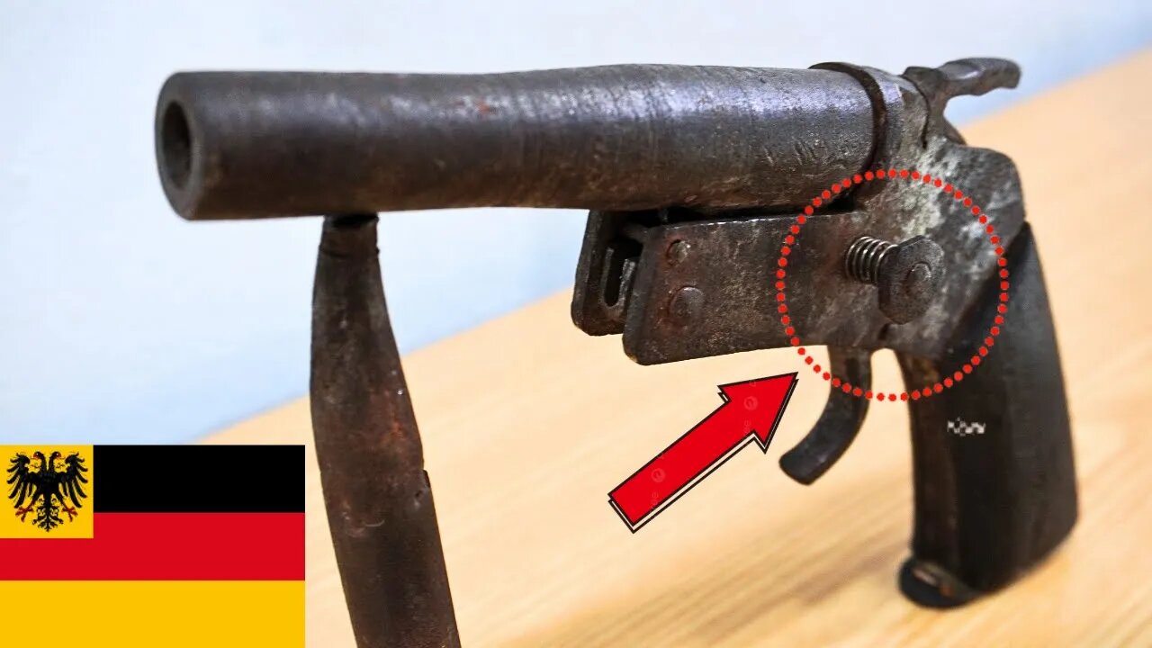 German Single Shot pistol Restoration