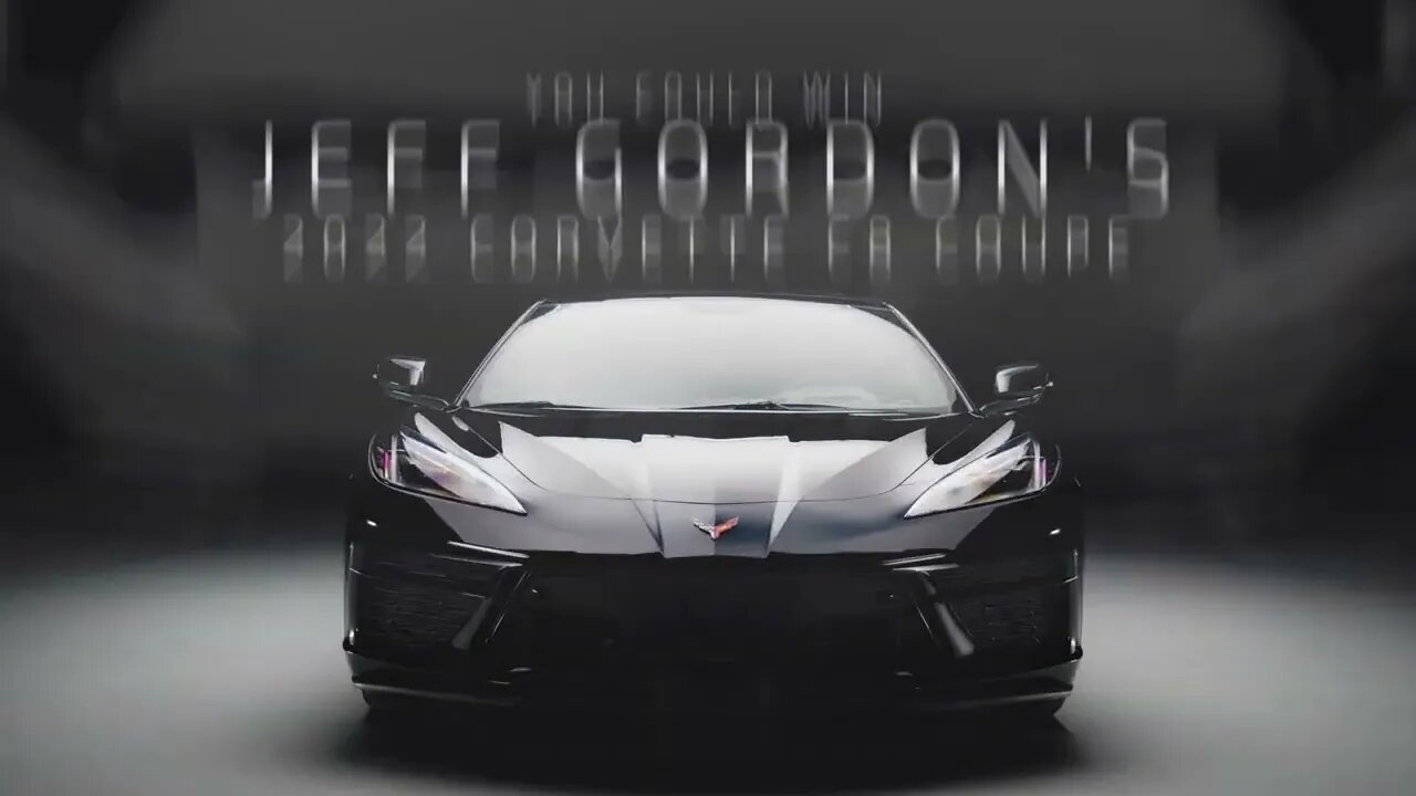 @Jeff Gordons 2022 Chevrolet Corvette Stingray Coupe 3LT