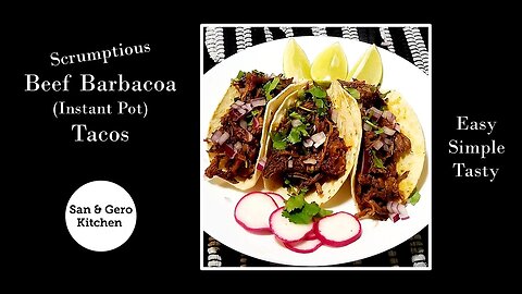 Scrumptious Beef Barbacoa Tacos Recipe (Instant Pot)