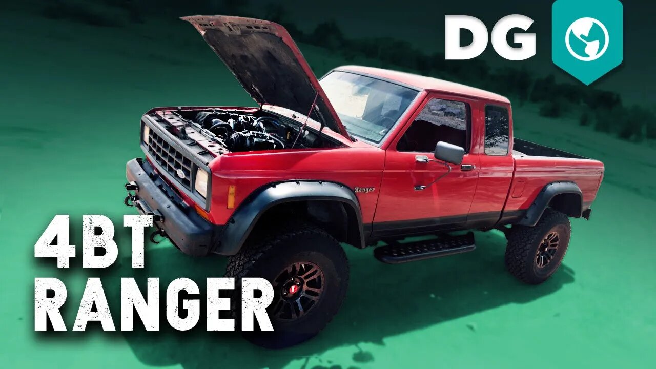 4BT Cummins in an 88 Ranger gets ALL the MPGs