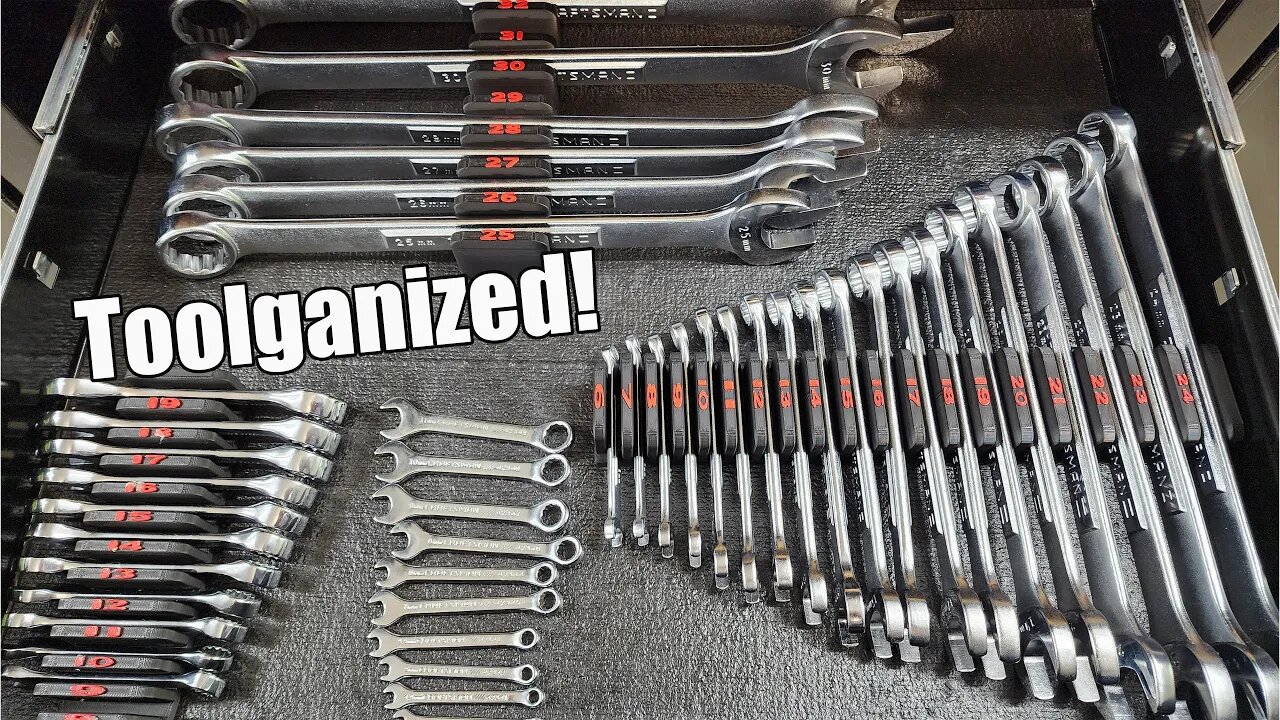 Wrench Organization For The Unorganized Via Toolganizer