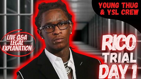 @YOUNGTHUG #RICO TRIAL (DAY ONE) | Jury Selection CONTINUES!