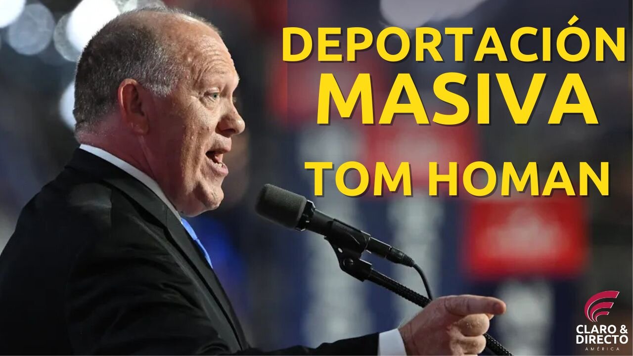 Trump nombra a Tom Homan como zar de la frontera, esto decia en RNC 2024