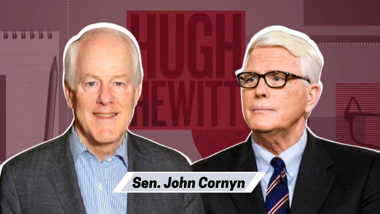 Sen. Cornyn reacts to Bidens boarder comments, its current state--the seriousness of it in Texas.