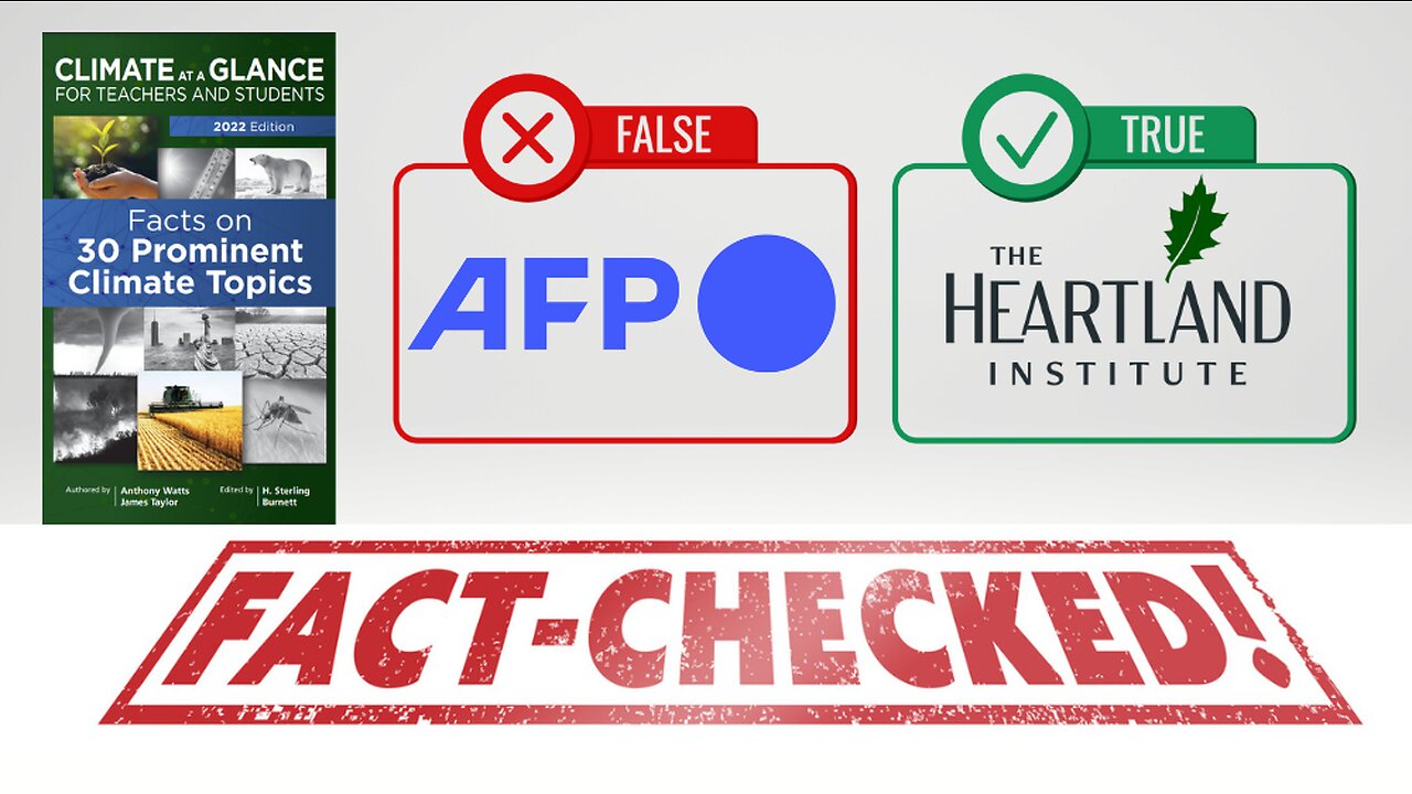 Fact Checking AFPs Fake Climate Fact Check