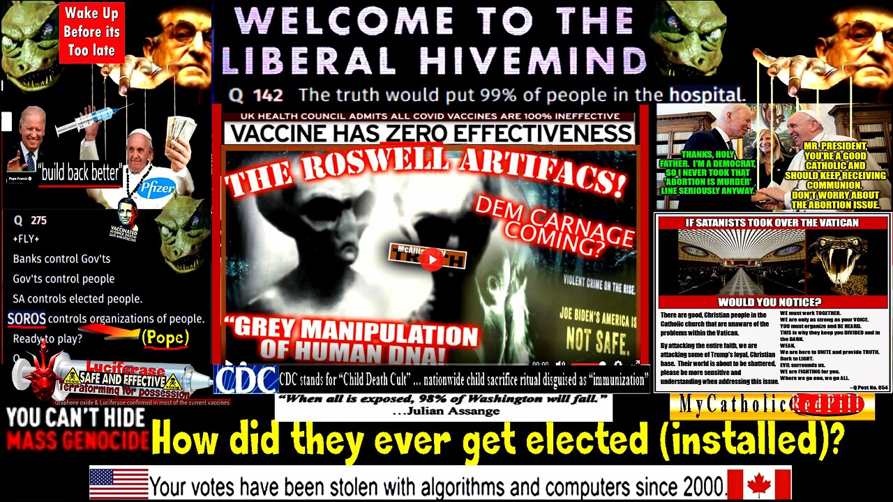FORT RILEYS ALIEN COFFINS! DEM ELECTION CARNAGE! THE GREY AGENDA!