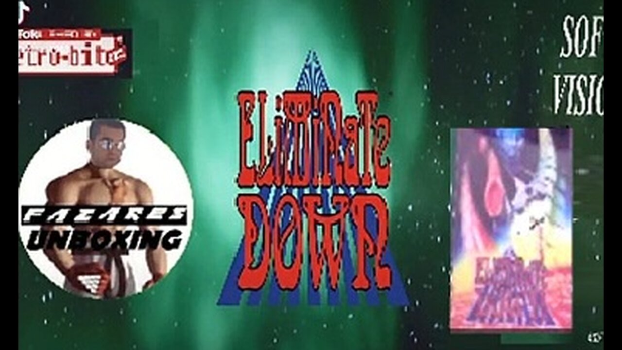 Fazares Unboxing - ELIMINATE DOWN SEGA MEGA DRIVE RETRO-BIT