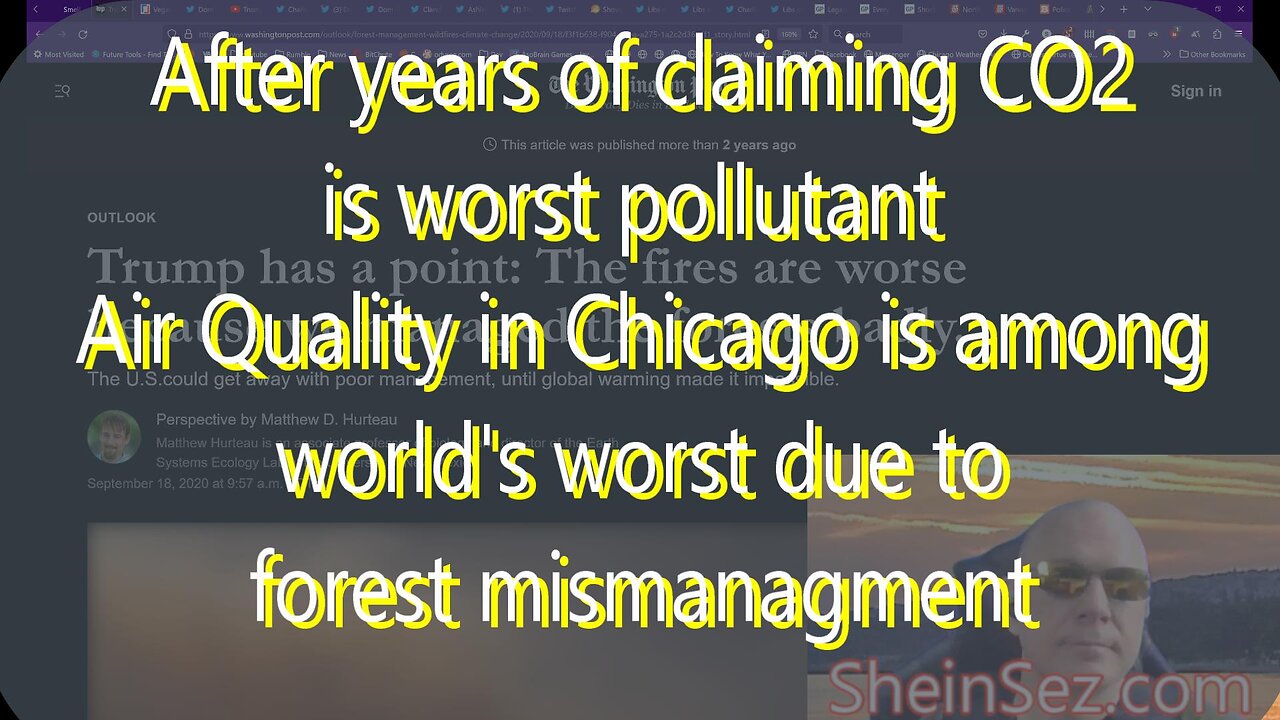 After claiming CO2 is worst pollutant Air Quality in Chicago is among worlds worst- ShienSez 213
