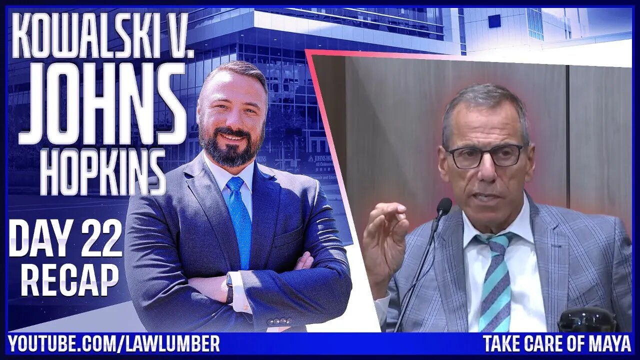 LIVE | Lawyer Reacts - Take Care of Maya Trial: Day 22 | Defense Experts Take The Stand!