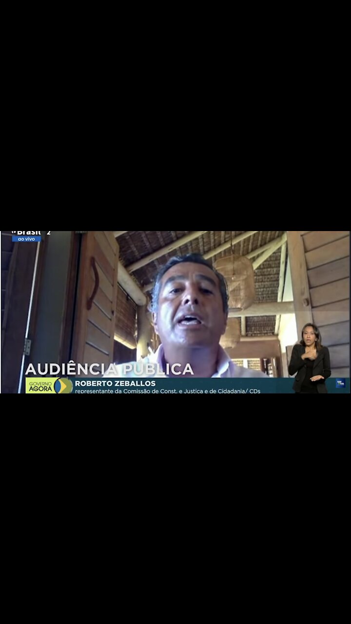 Dr Roberto Zeballos audiência pública 4/1/2022 Vacinar Crianças para que