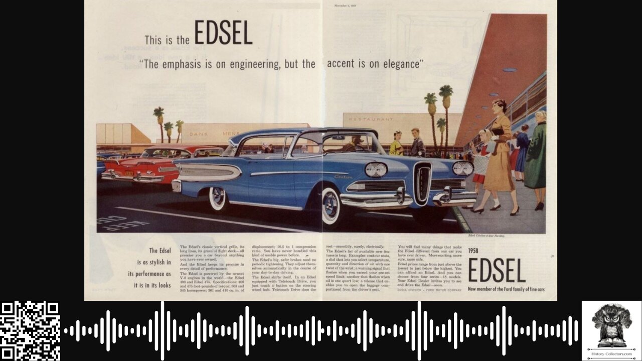 #OnThisDate November 19, 1959 - Edsels Epic Failure