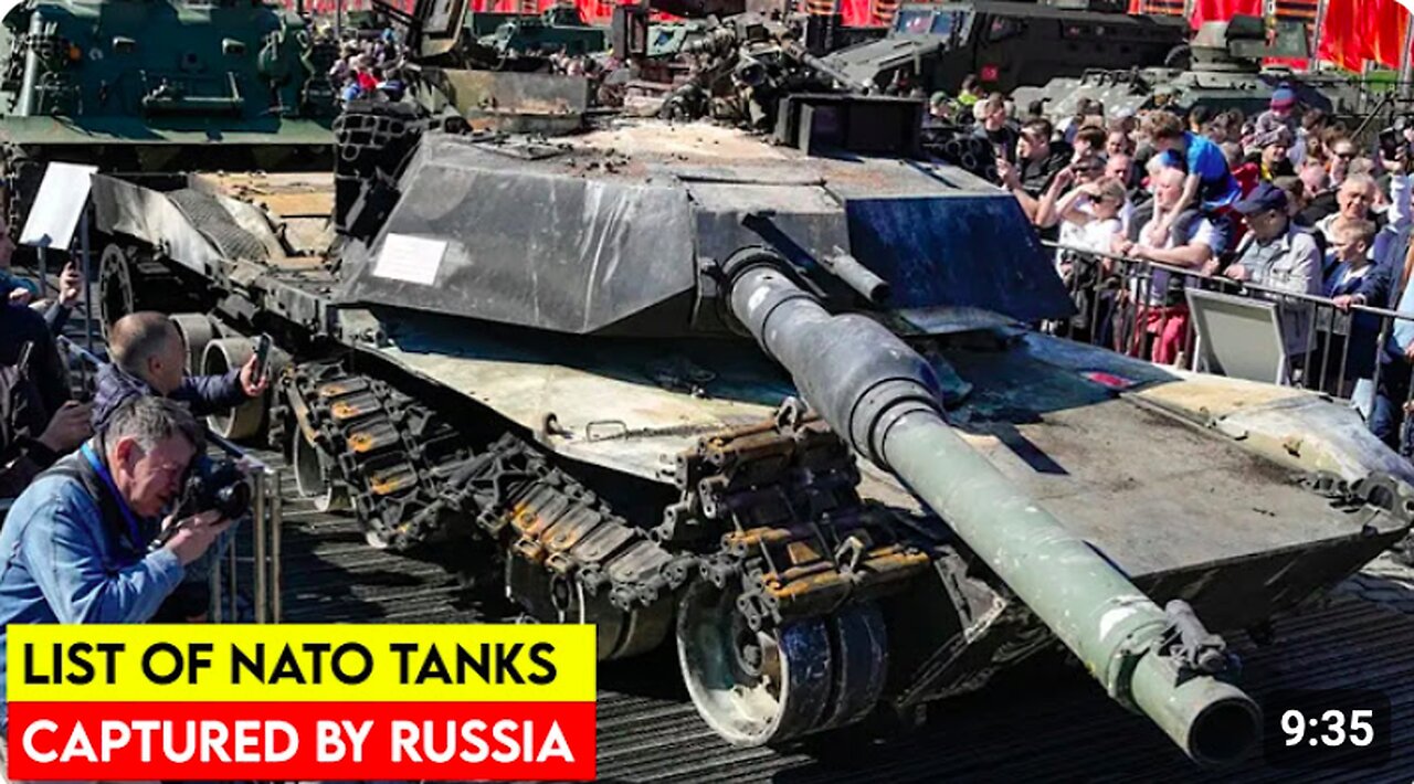 List of NATO Tanks and weapons Captured by Russia