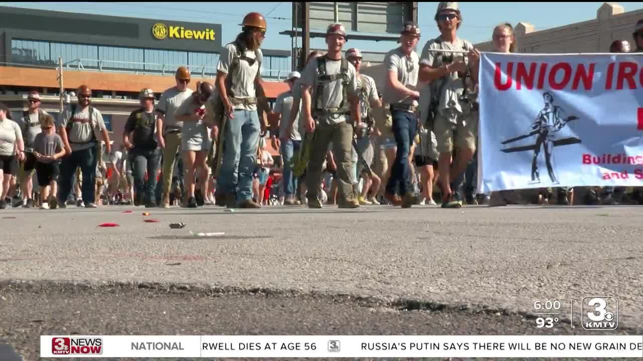 Omaha Labor Day Parade honors workforce in the area