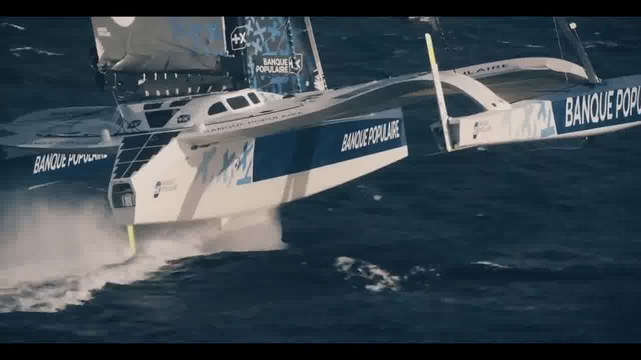 ARKEA ULTIM CHALLENGE Interviews Thomas Coville and Armel Le Cléach. Loick Peyron Plays Host