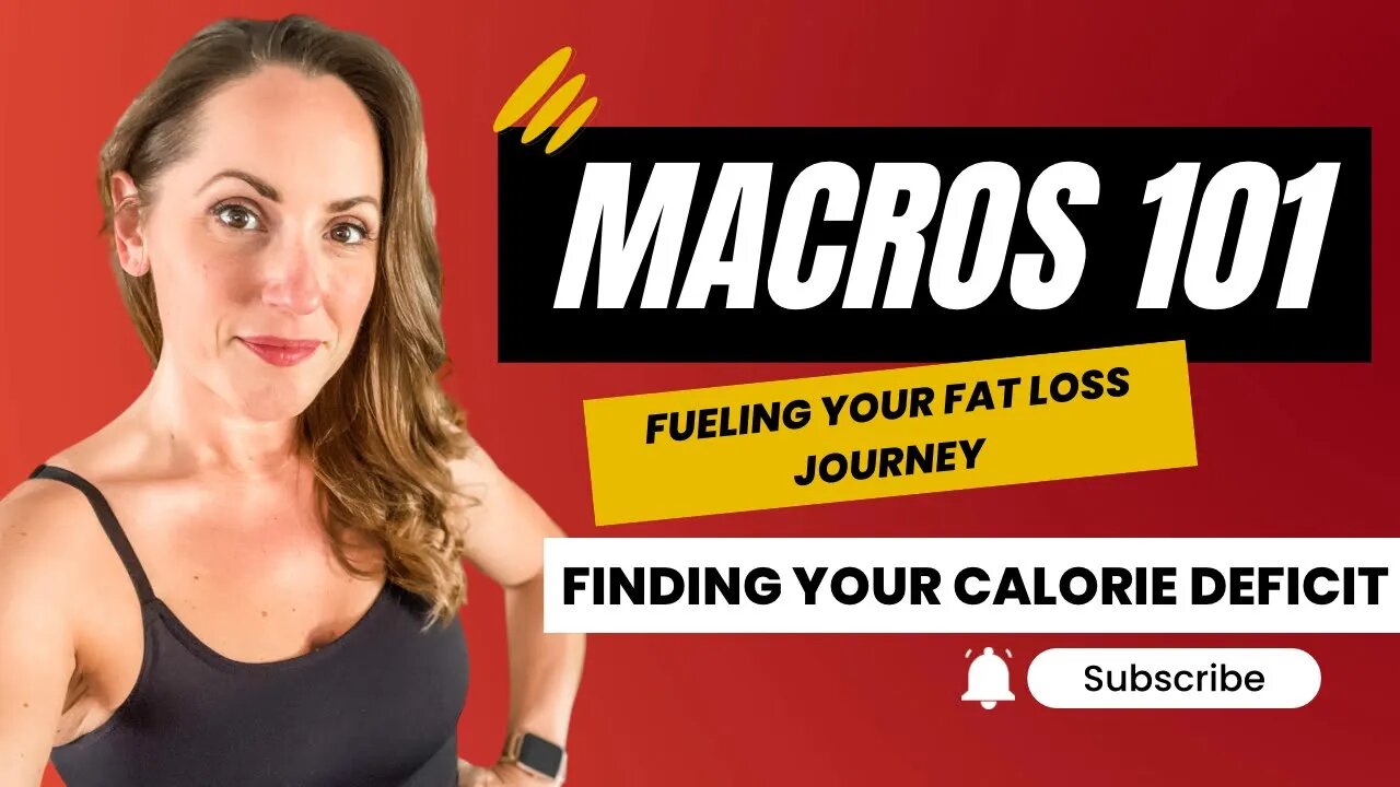 How to Find Your Calorie Deficit | Macros 101: Lesson 2