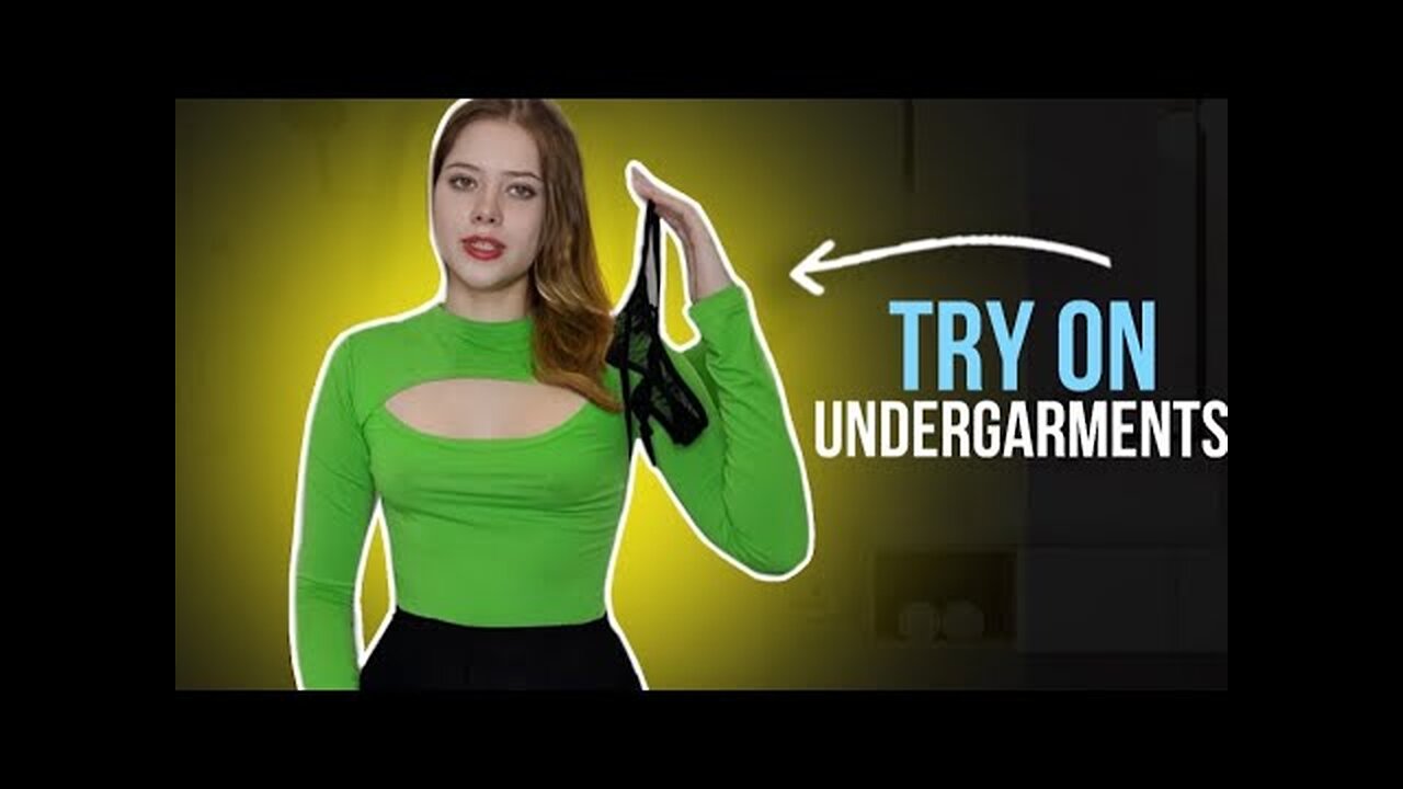 Weather Conditions Test: Try on undergarments and Shop with me