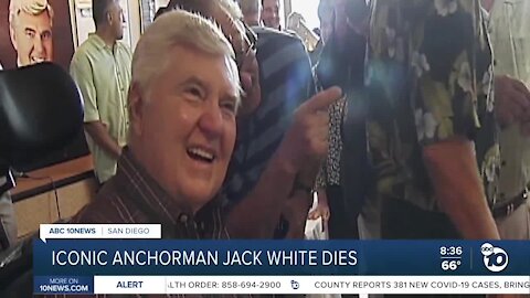 Iconic San Diego anchorman Jack White dies