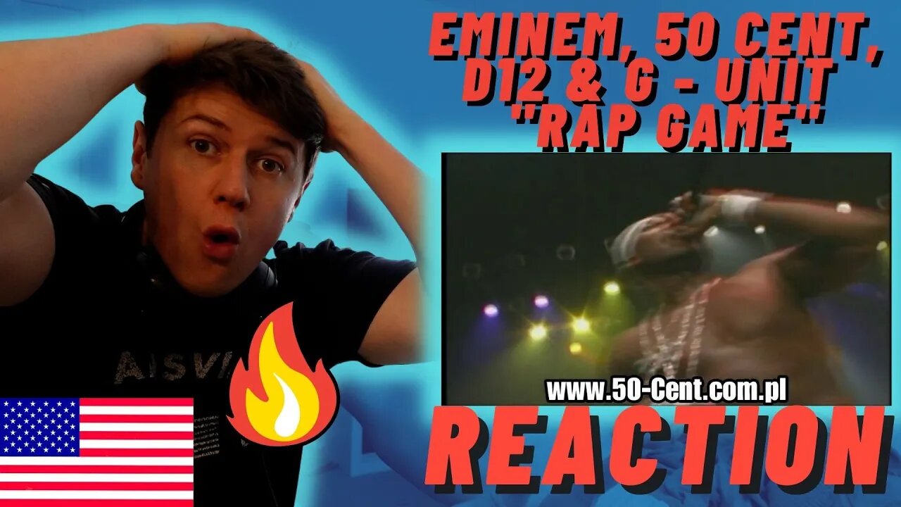 GOAT CONCERT!! EMINEM, 50 CENT, D12 & G - UNIT - RAP GAME LIVE IN DETROIT - IRISH REACTION