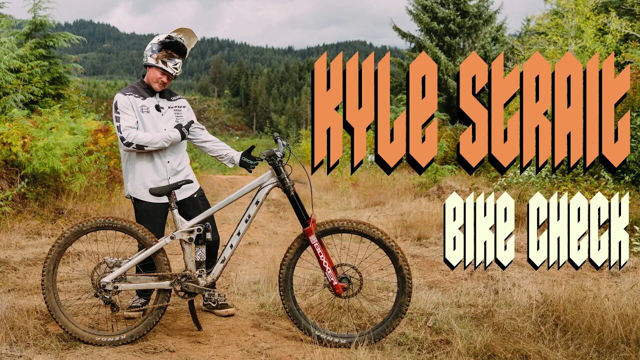 Kyle Straits Prototype Vitus Downhill Bike Check #mtb