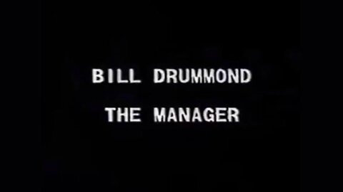 Bill Drummond - The Manager [Promo Video] 1986