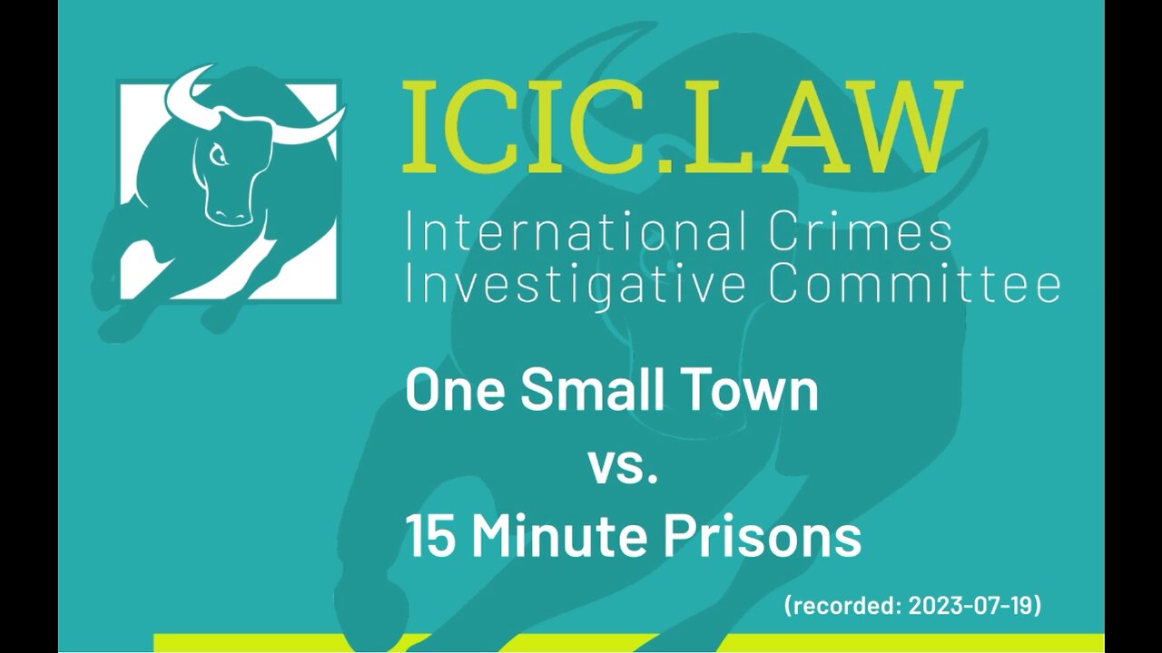 One Small Town versus 15 Minute Prisons
