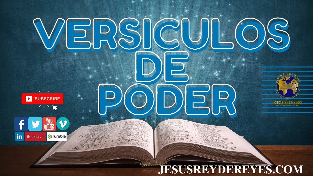 VERSICULOS DE PODER, entre el reino de Dios y Satan谩s No.2