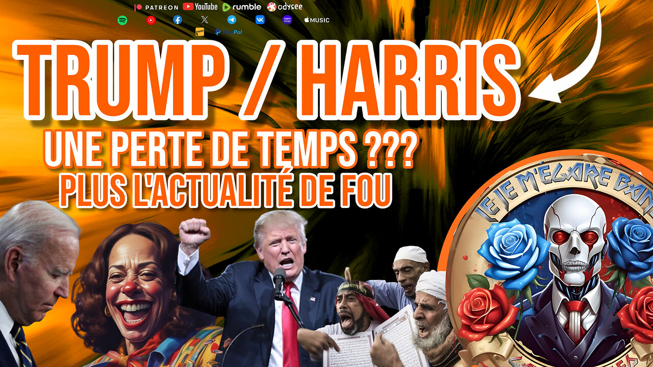 GAMES N ROSES LIVE: DÉBAT TRUMP / HARRIS, PLUS UNE TONNE DACTUALITÉ