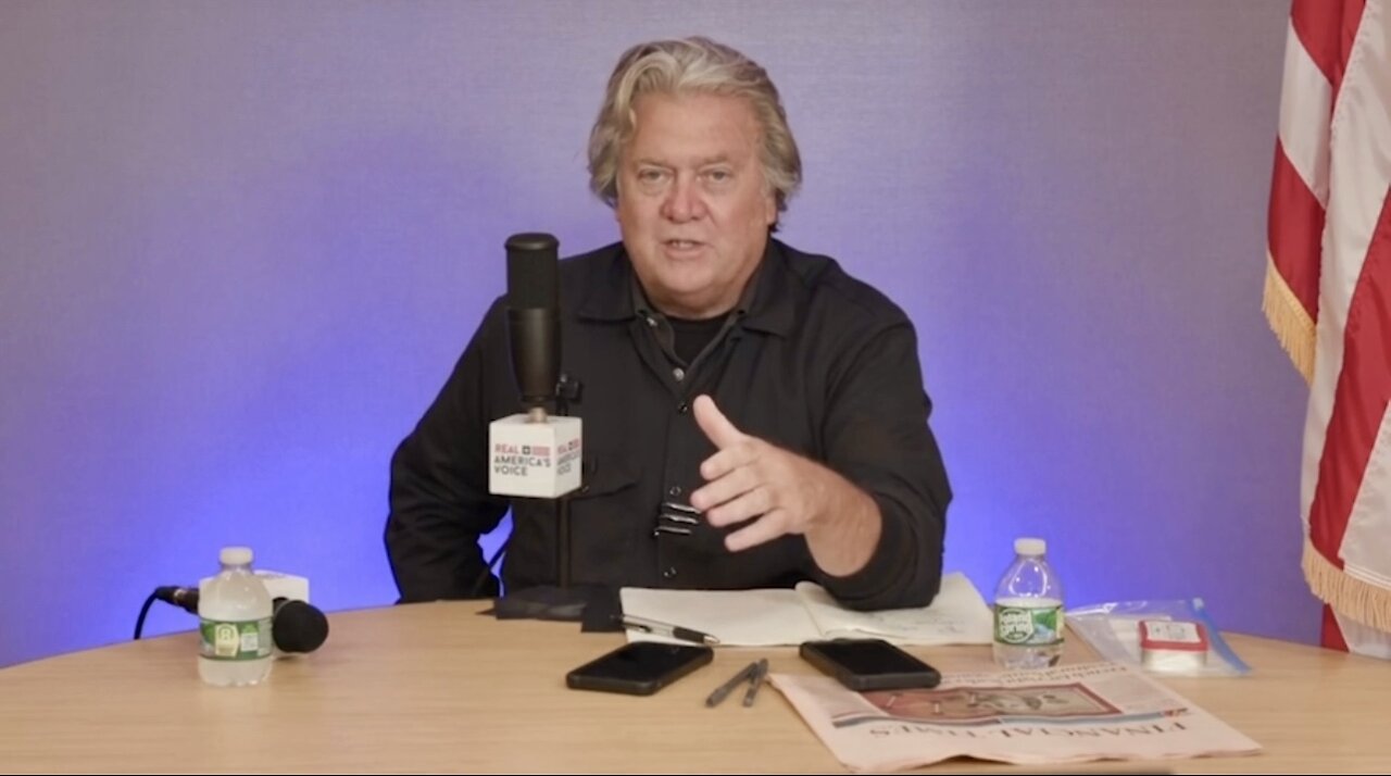 STEVE BANNON: THIS IS WHAT COULD BE A 2-5 POINT SWING ON NOVEMBER 5TH ๐ฆ