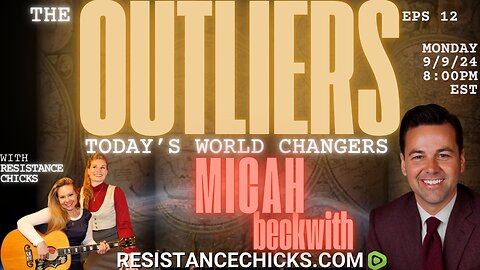 The Outliers - Today's World Changers: Pastor Micah Beckwith