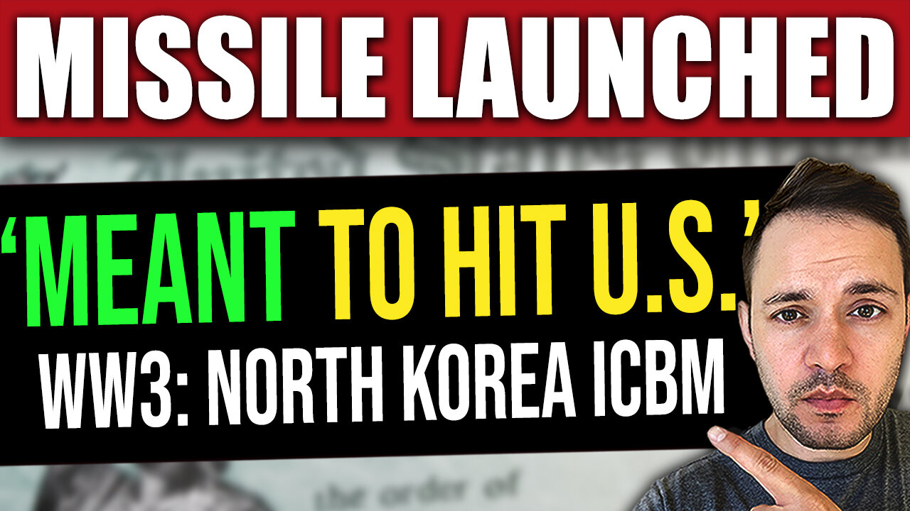 BREAKING: North Korea Just Launched a Missile Designed to Hit the US (World War 3)