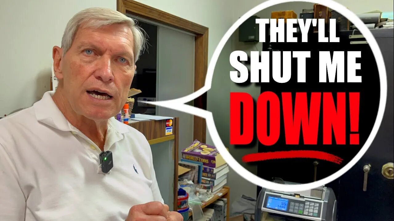 Gold and Silver Dealer Warns - MY BANK WILL SHUT ME DOWN IF I DO THIS!