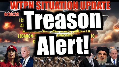 Situation Update 9/28/24: Treason Alert! EBS To Bring Martial Law Worldwide!