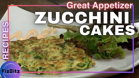 Making Zucchini Fritters - Tasty Appetizer Recipe (aka Zucchini Patties)