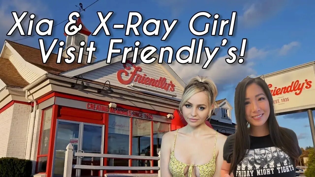 Xia and X Ray Girl Visit Friendlys in the Poconos! Chrissie Mayr Content House