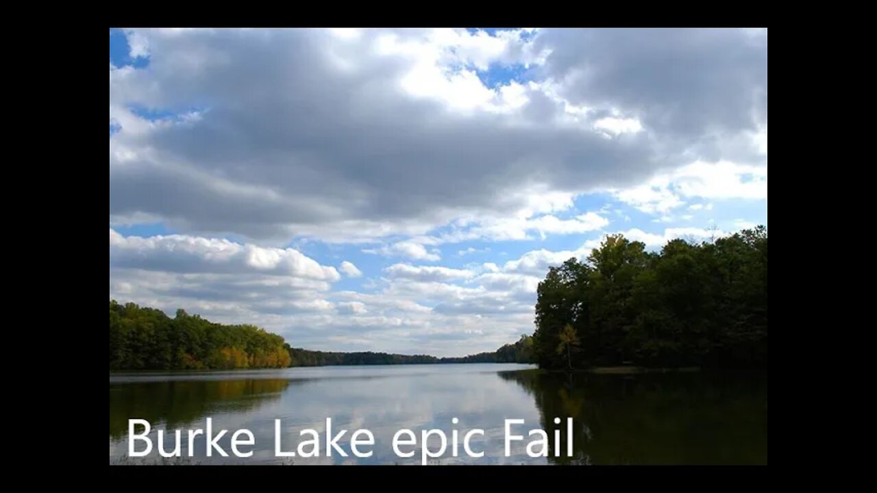 Epic Fail at Burke Lake #Burkelake #huntsmanlake #fairfaxfishing