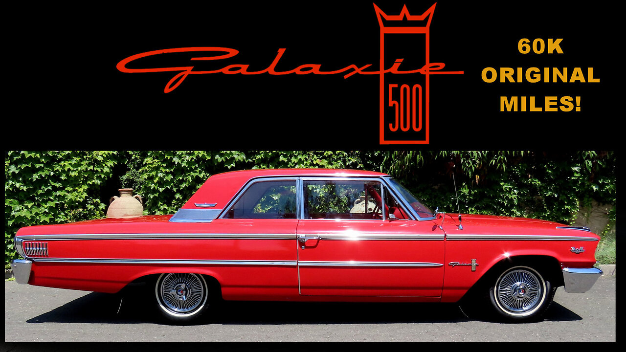 1963 Ford Galaxie 500 - 390 V8, Auto, PS 1-Family Owned, 60K Original Miles