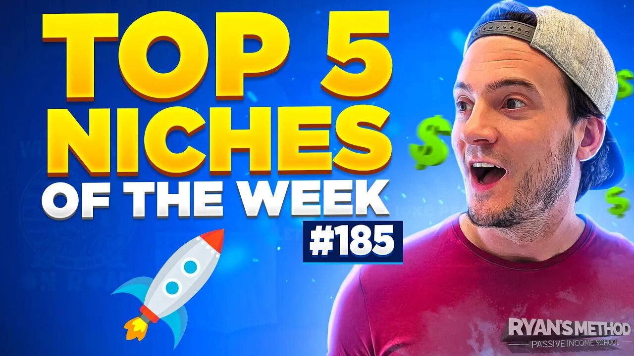 TOP 5 NICHES π₯ Print on Demand Niche Research # 185 β (11/26/2023)