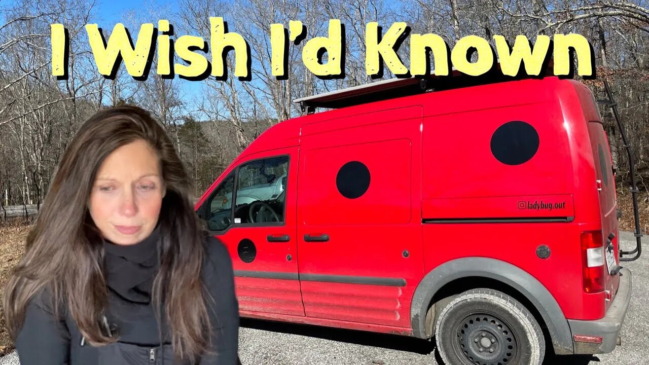 Van Life | 5 Things I wish Id Known