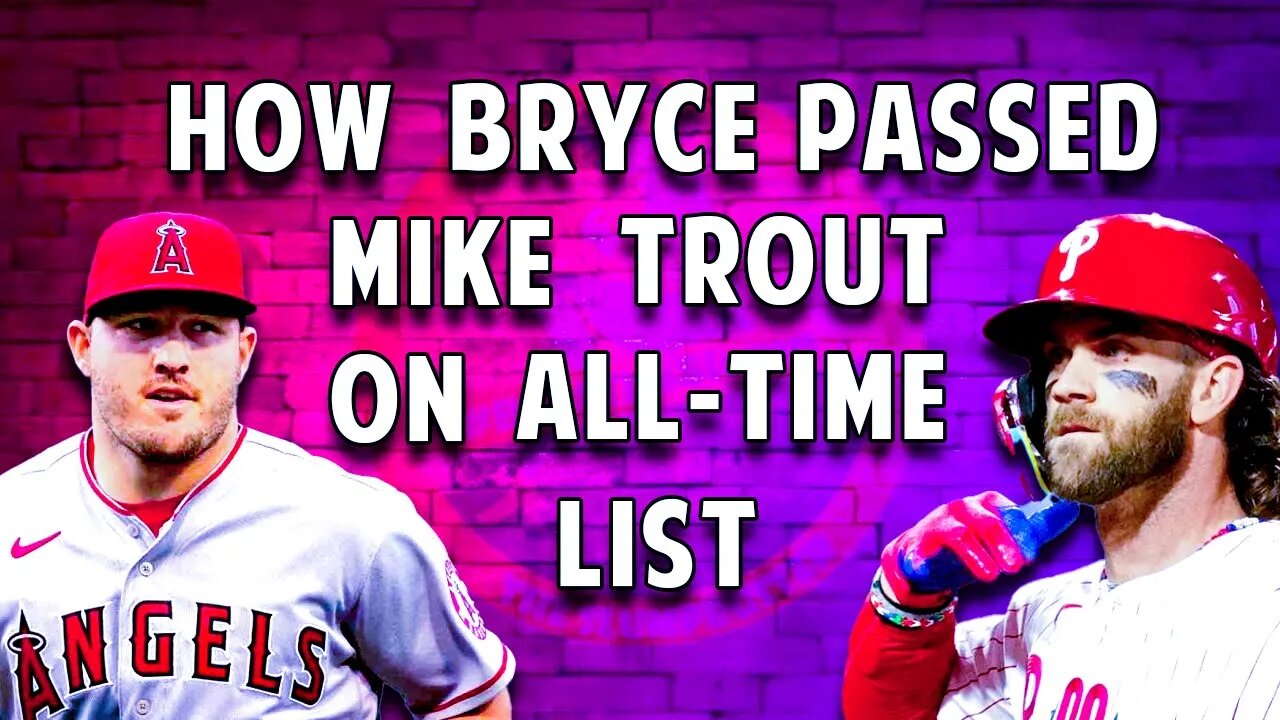 Bryce Harper vs. Mike Trout: Analyzing Bryces Legacy After Epic Postseason Performance