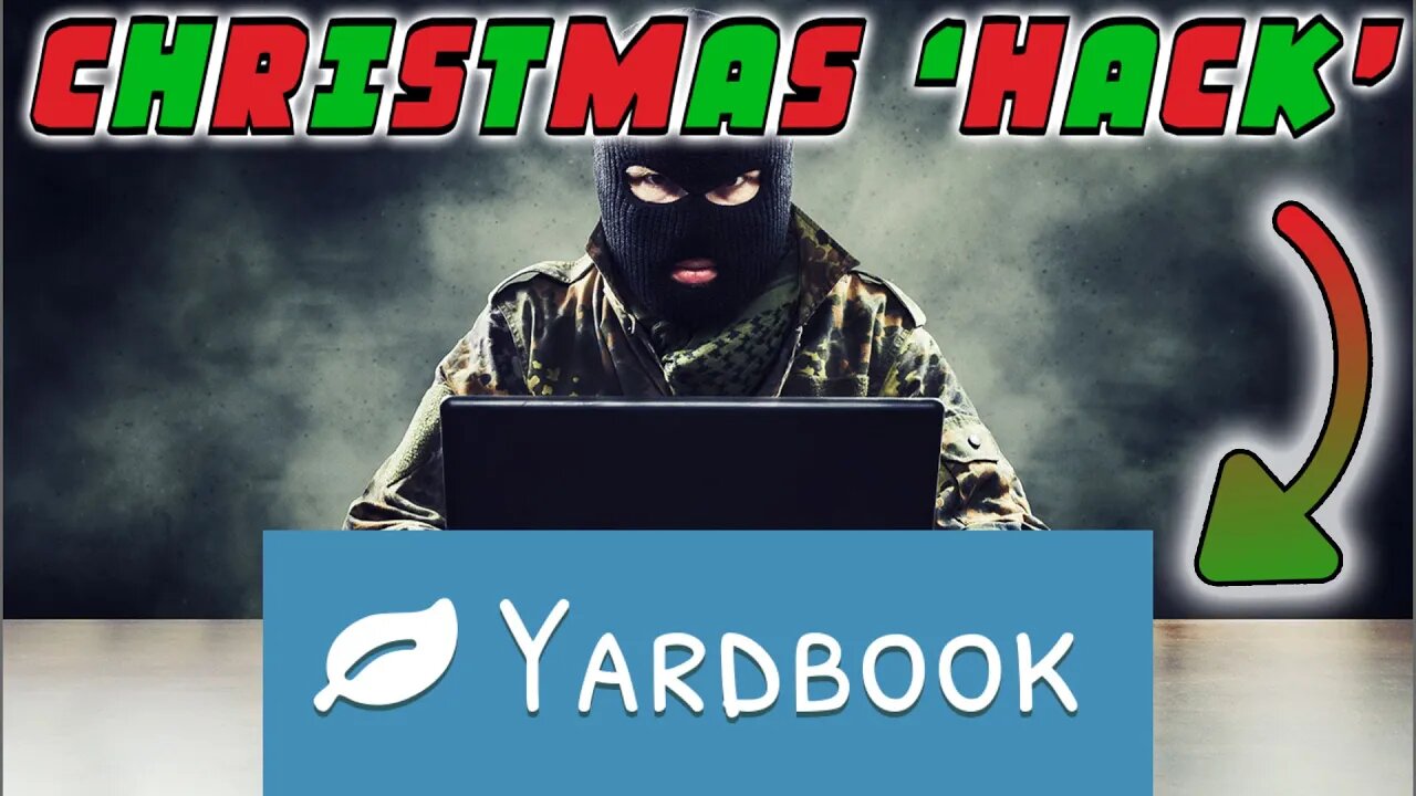 🎄🎁HACK YARDBOOK FOR CHRISTMAS🎁🎄 | CHRISTMAS LIGHTS ROUTE