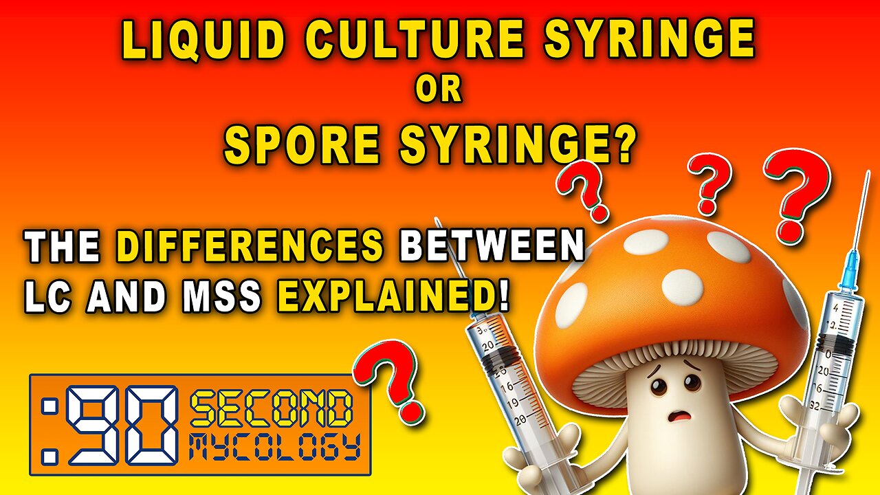 Liquid Culture or Spore Syringes? | In-Depth Guide for Mushroom Growing Success!
