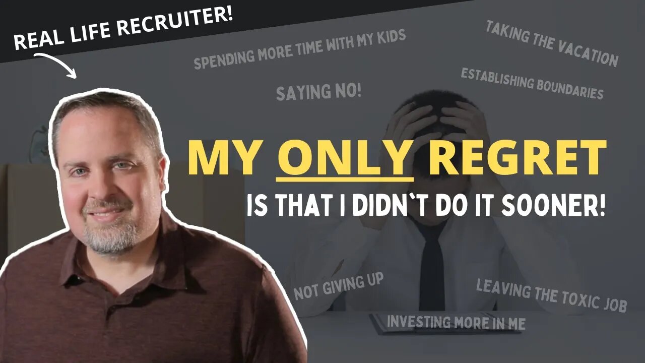12 Things Ive NEVER Regretted Doing in My Career!