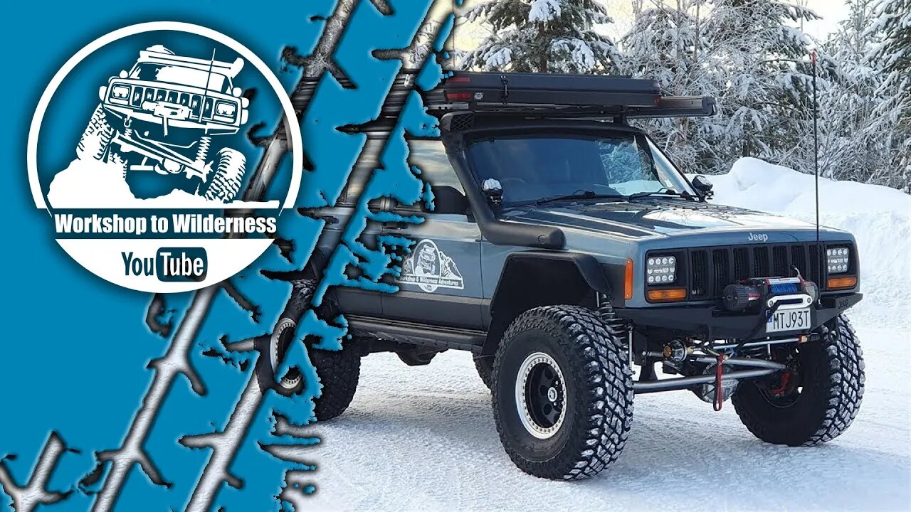 Jeep Cherokee XJ Overland Build CHANNEL TRAILER