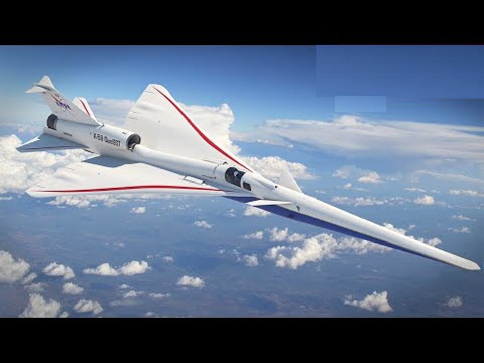 World Fastest Air Craft Exclusive look at NASAs low-boom supersonic plane