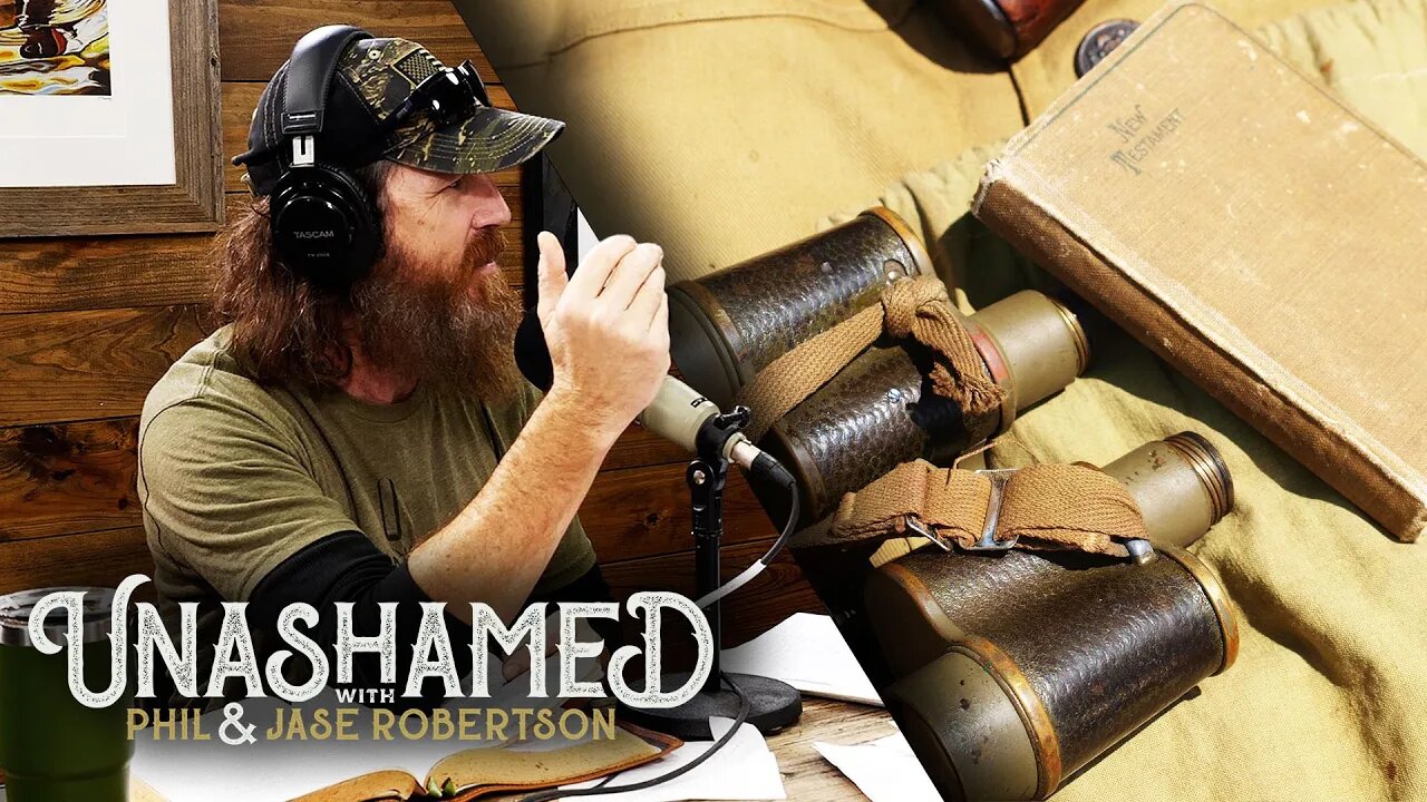 Jase Dons His ‘I Could Be Wrong’ Shirt & How WWII Affected Peoples Knowledge of Scripture | Ep 600