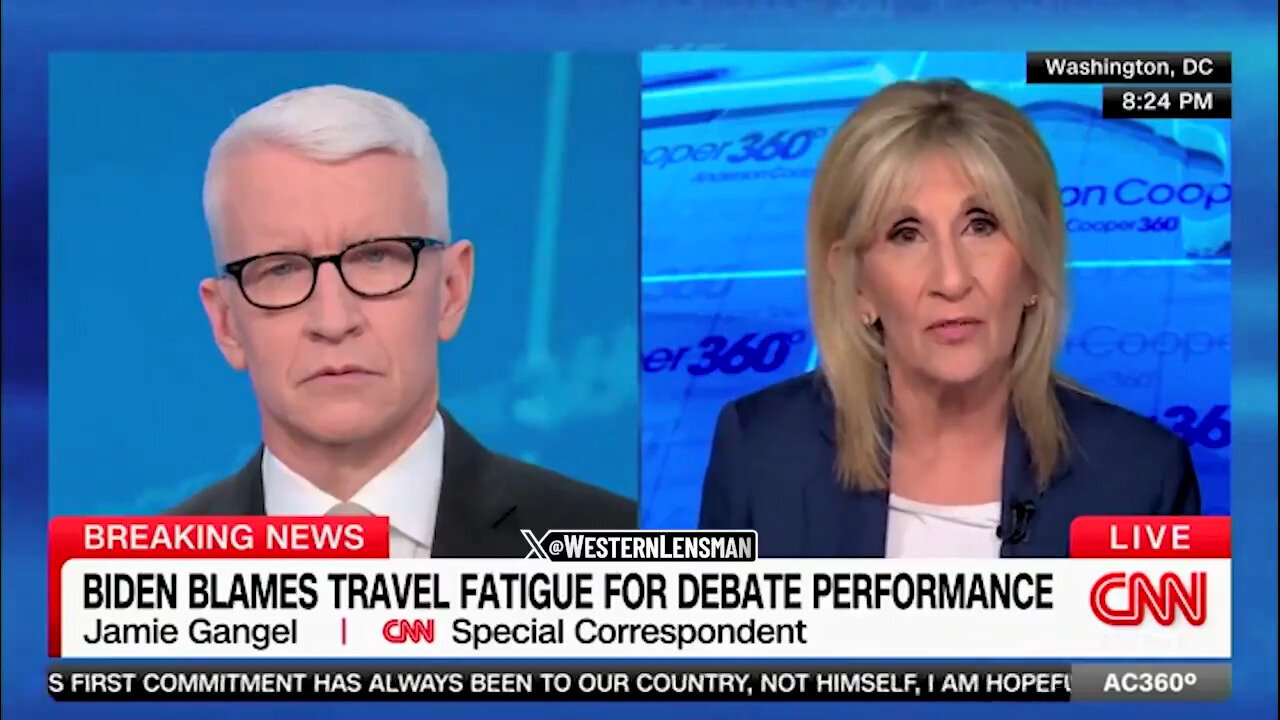CNNs Jamie Gangel: Biden Replacement Theory No Longer A Dem Coping Exercise…The Dam Is Breaking