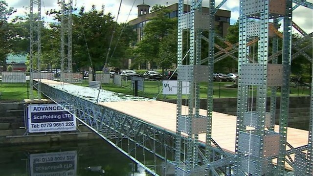 Worlds Biggest Meccano Structure